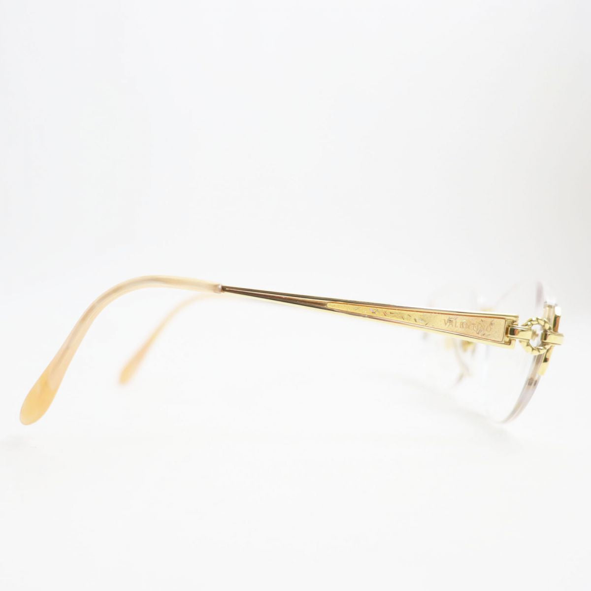 Valentino K18 Prescription Glasses Gold/Light Pink