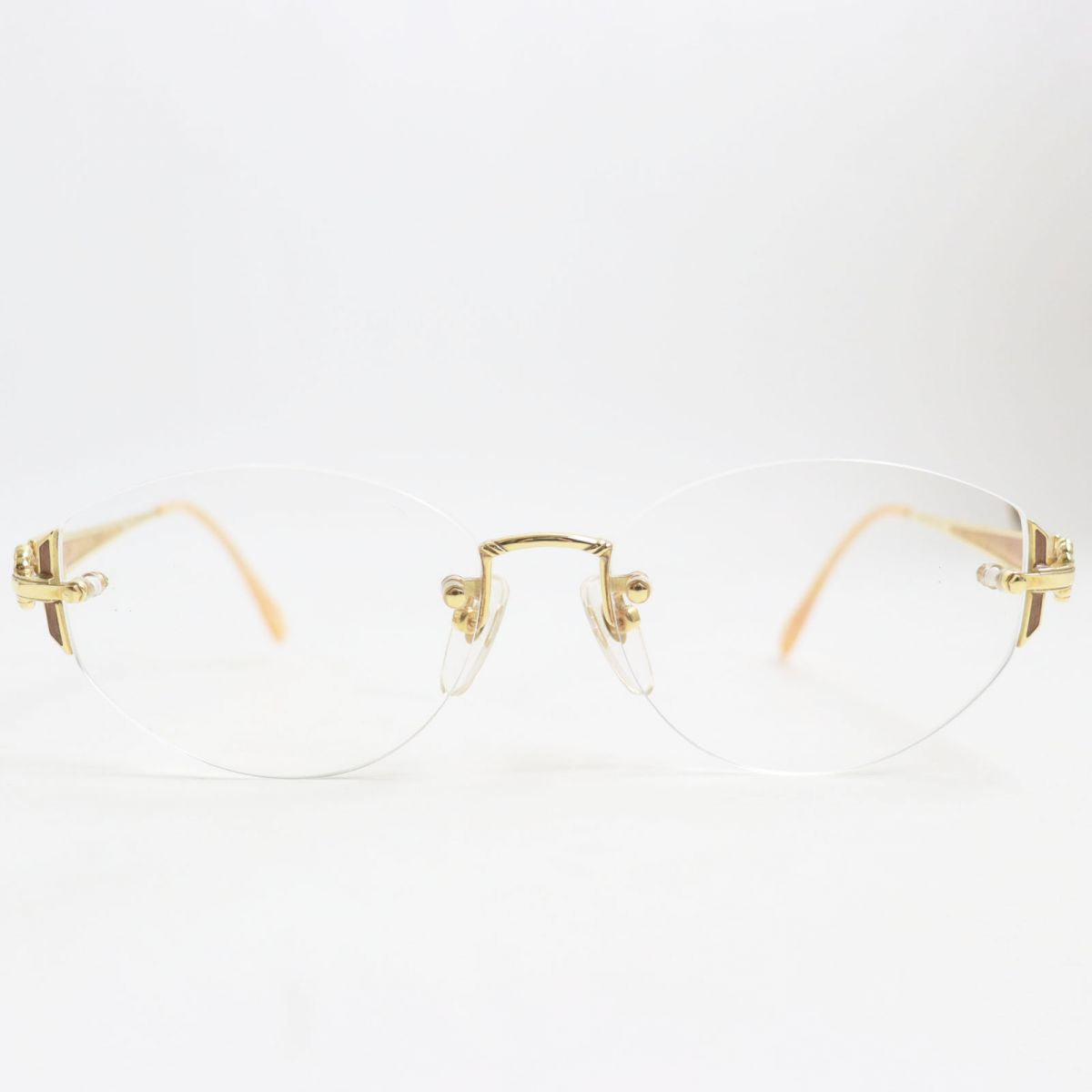 Valentino K18 Prescription Glasses Gold/Light Pink