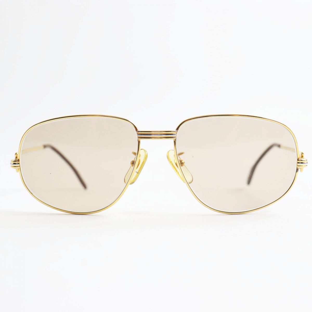 Cartier Trinity Logo Sunglasses Gold/Silver/Bordeaux