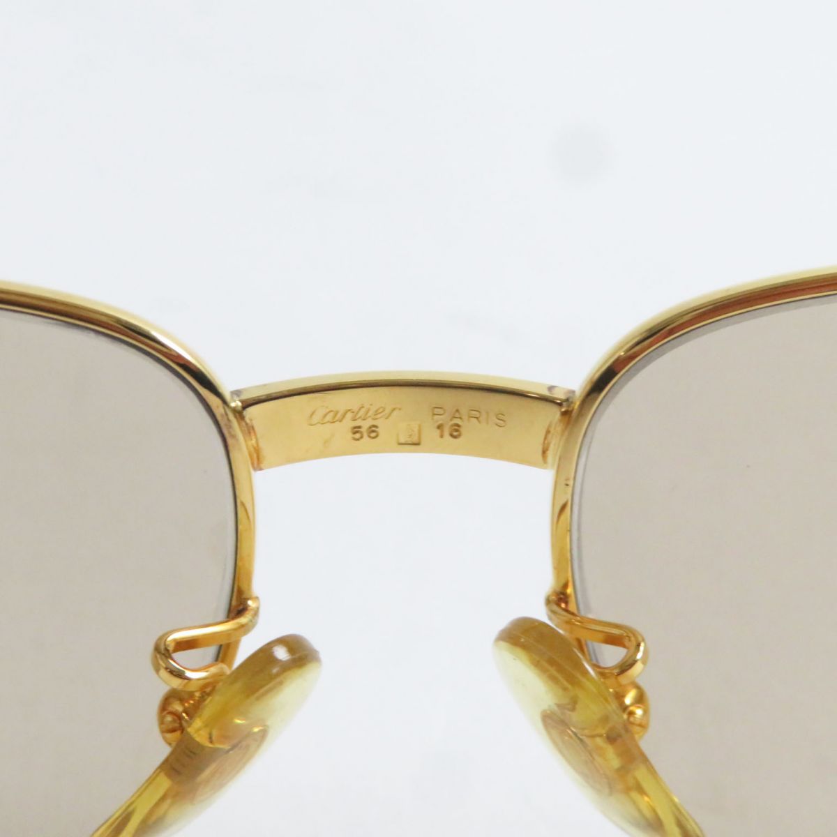 Cartier Trinity Logo Sunglasses Gold/Silver/Bordeaux