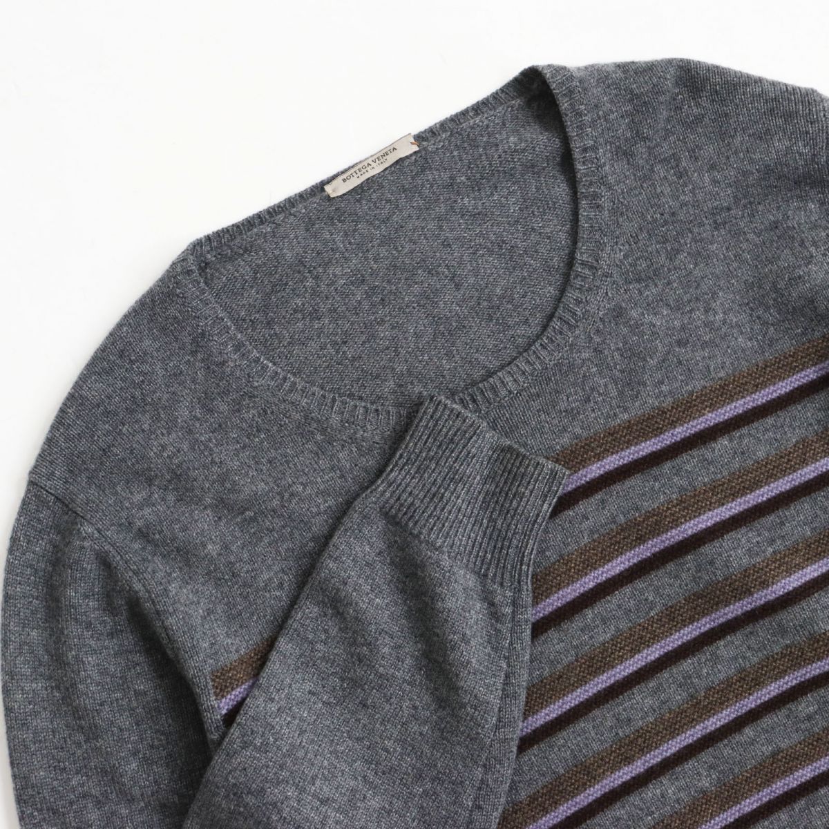 Bottega Veneta Cashmere Striped Sweater 48