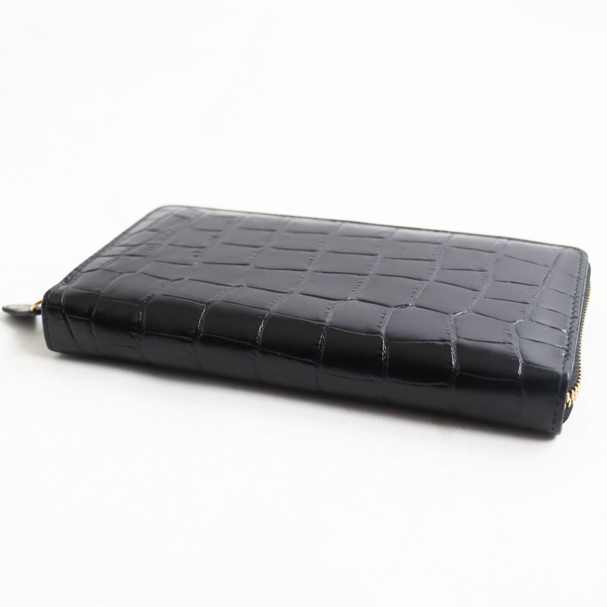 ETTINGER Crocodile Embossed Leather Wallet