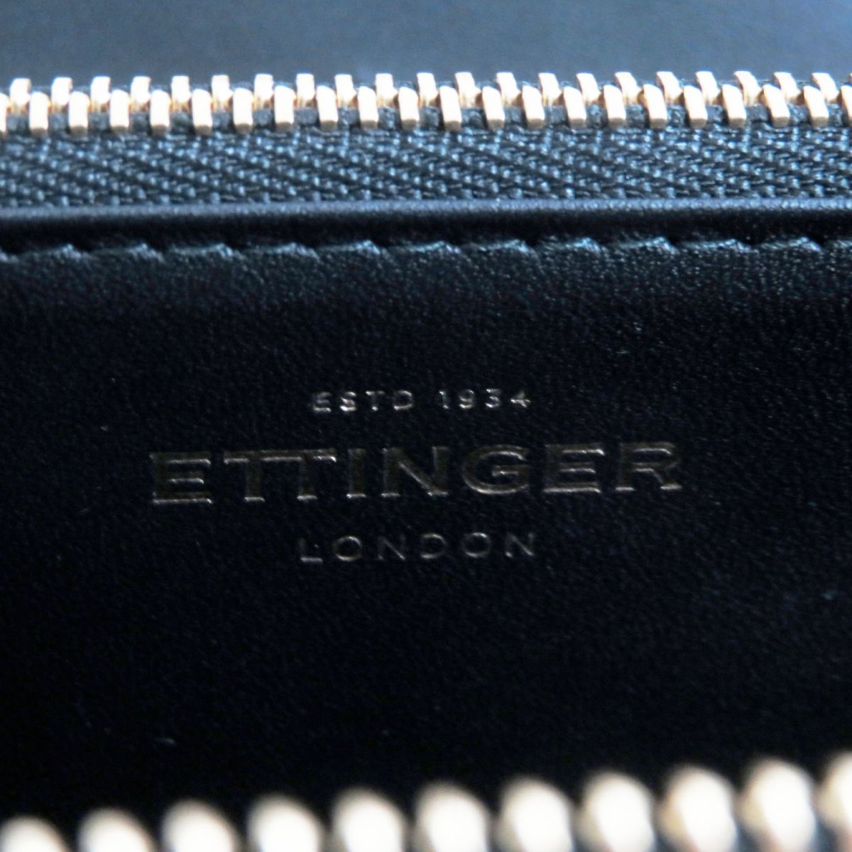 ETTINGER Crocodile Embossed Leather Wallet