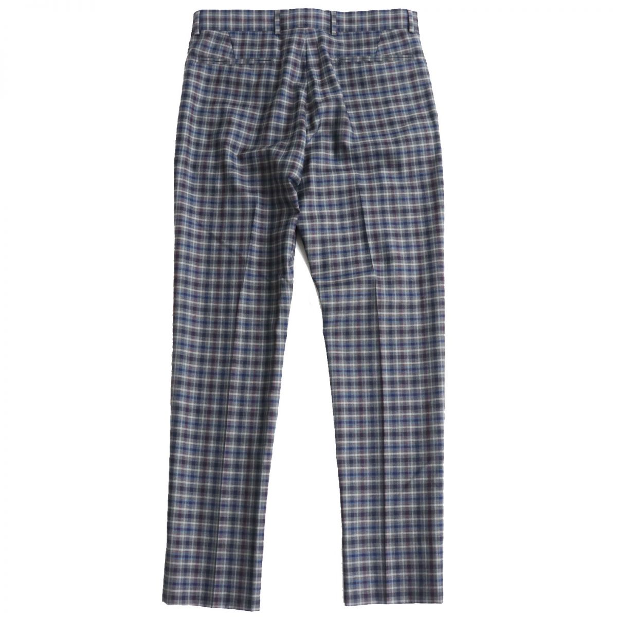 Louis Vuitton Damier Wool Slacks Blue Size 42