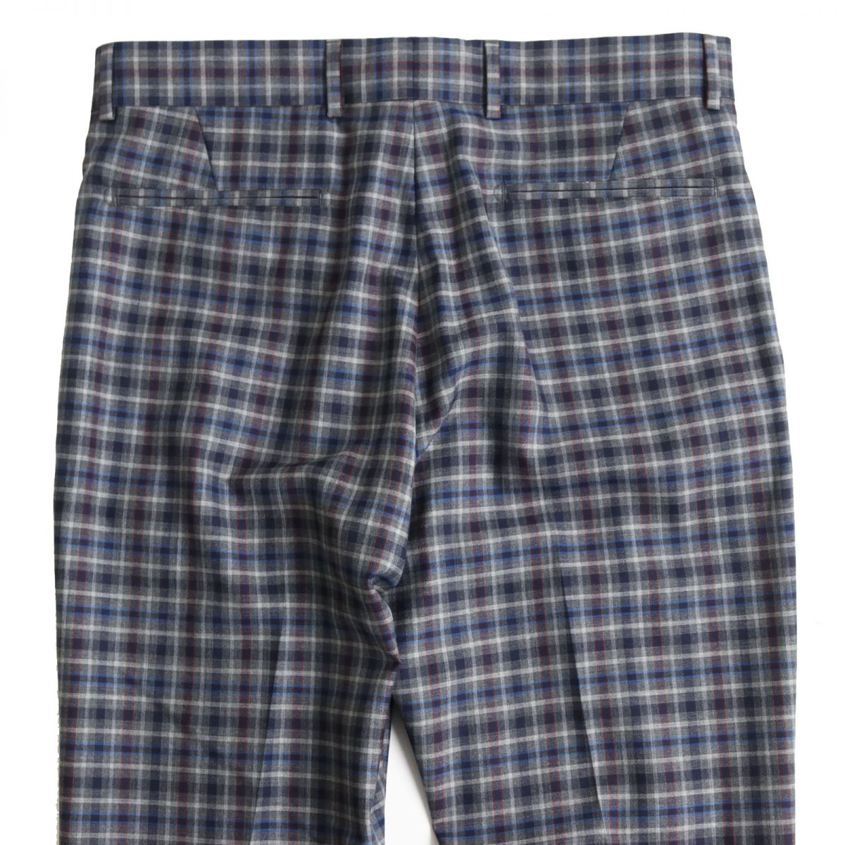 Louis Vuitton Damier Wool Slacks Blue Size 42