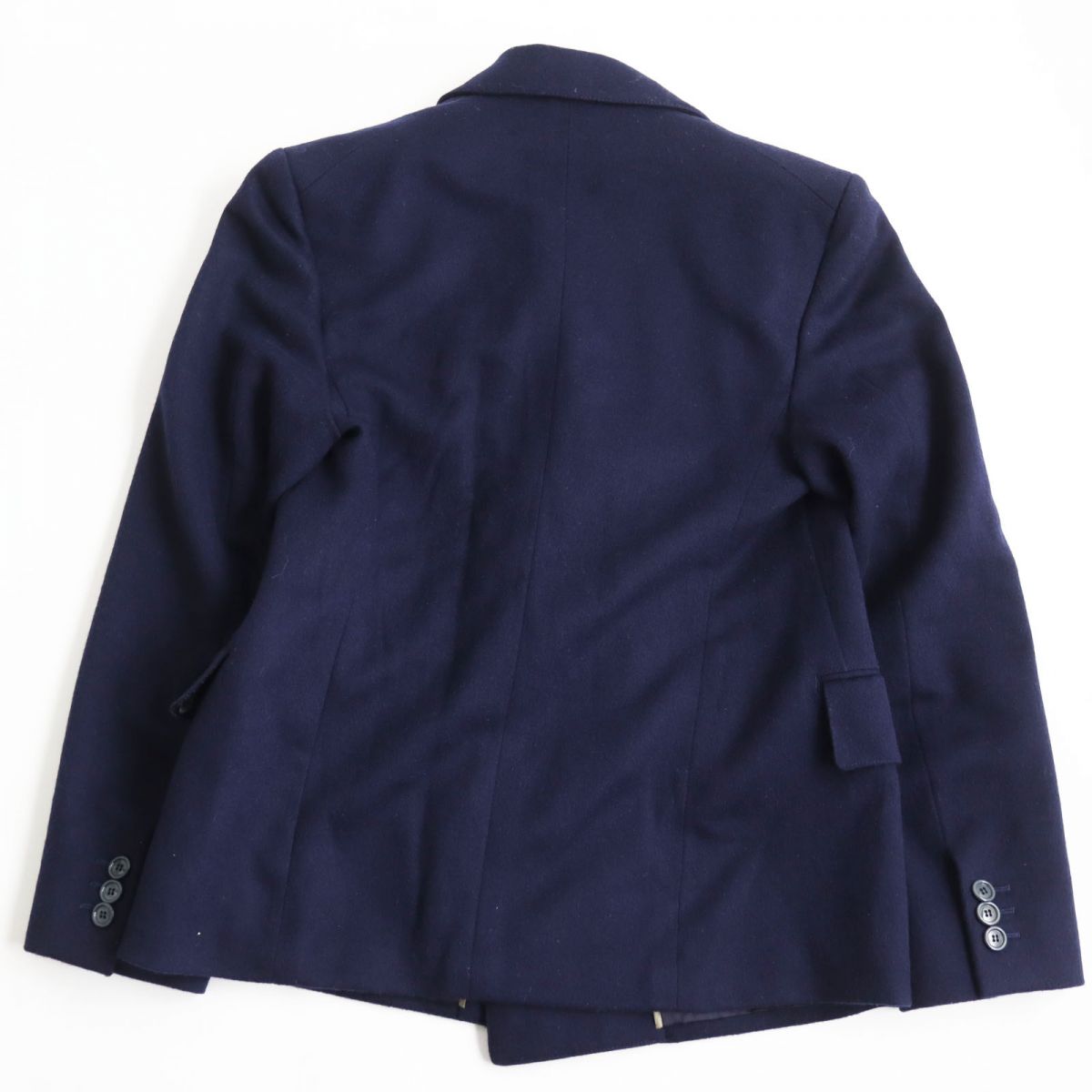 Gucci Wool Double-Breasted Jacket Navy