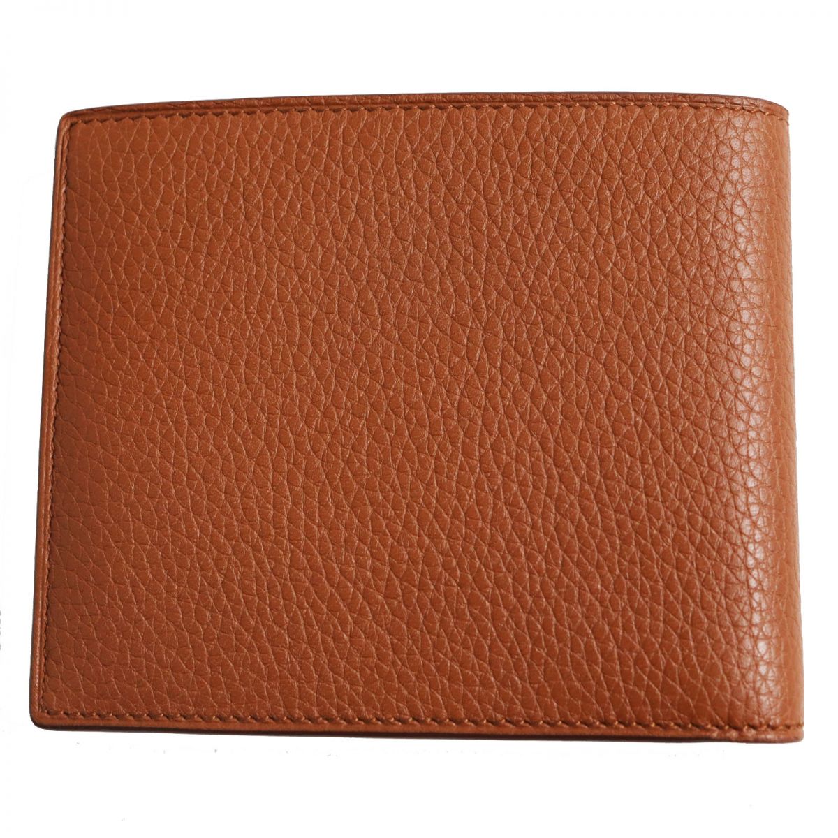 Dunhill Leather Bifold Wallet with Metal Logo