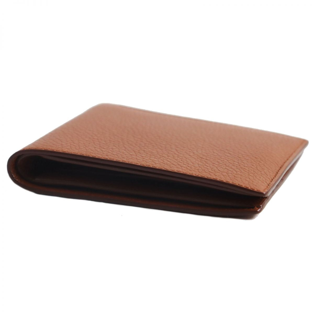 Dunhill Leather Bifold Wallet with Metal Logo