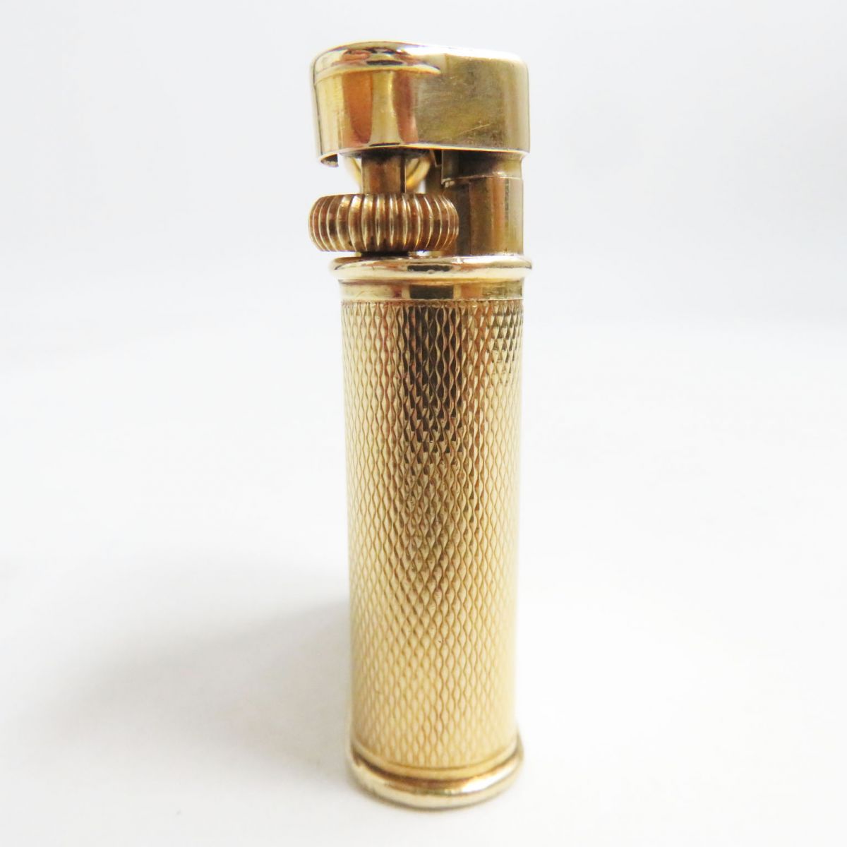 Dunhill K9 Hammer Oil Lighter Vintage Gold