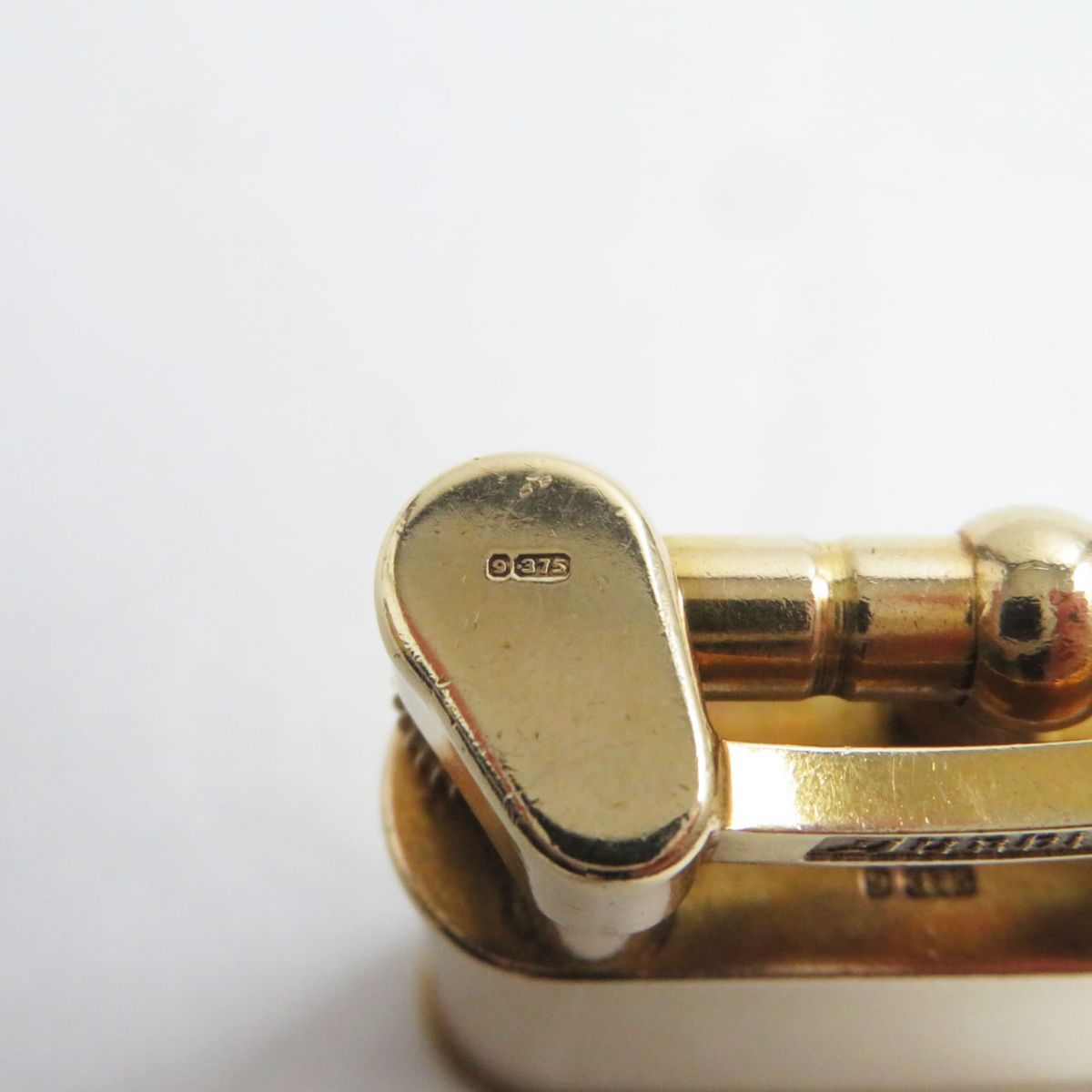 Dunhill K9 Hammer Oil Lighter Vintage Gold