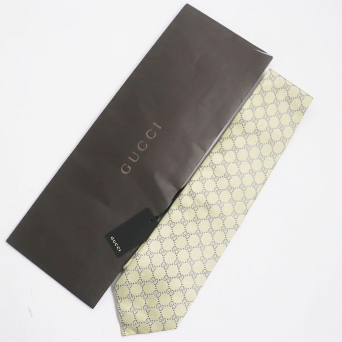 Gucci Interlocking G Silk Jacquard Tie