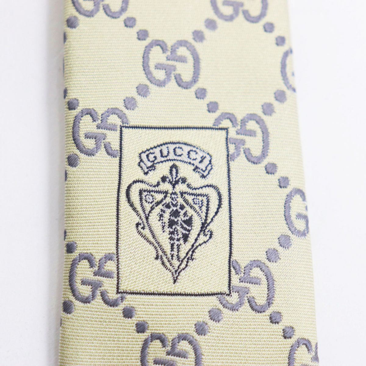 Gucci Interlocking G Silk Jacquard Tie