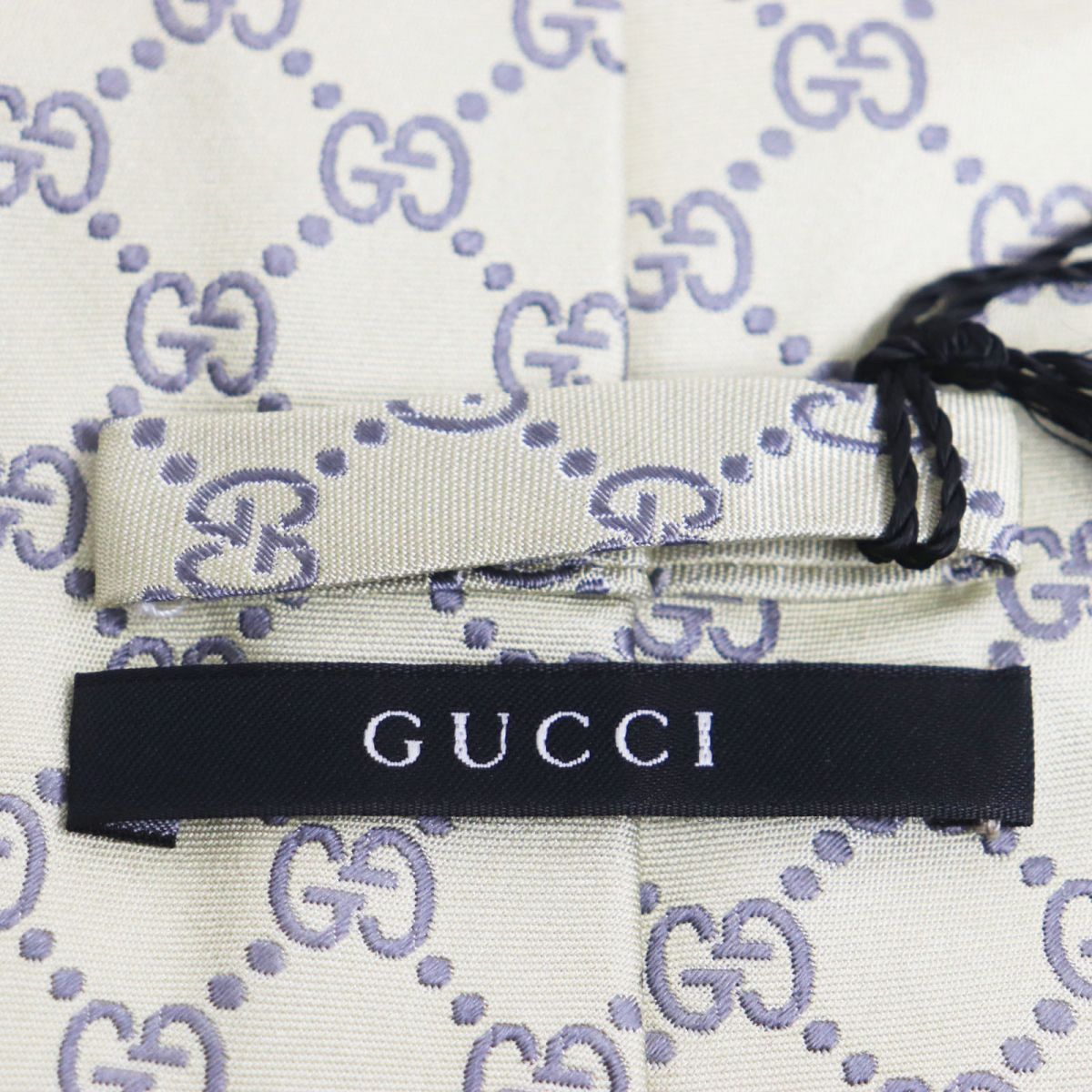 Gucci Interlocking G Silk Jacquard Tie