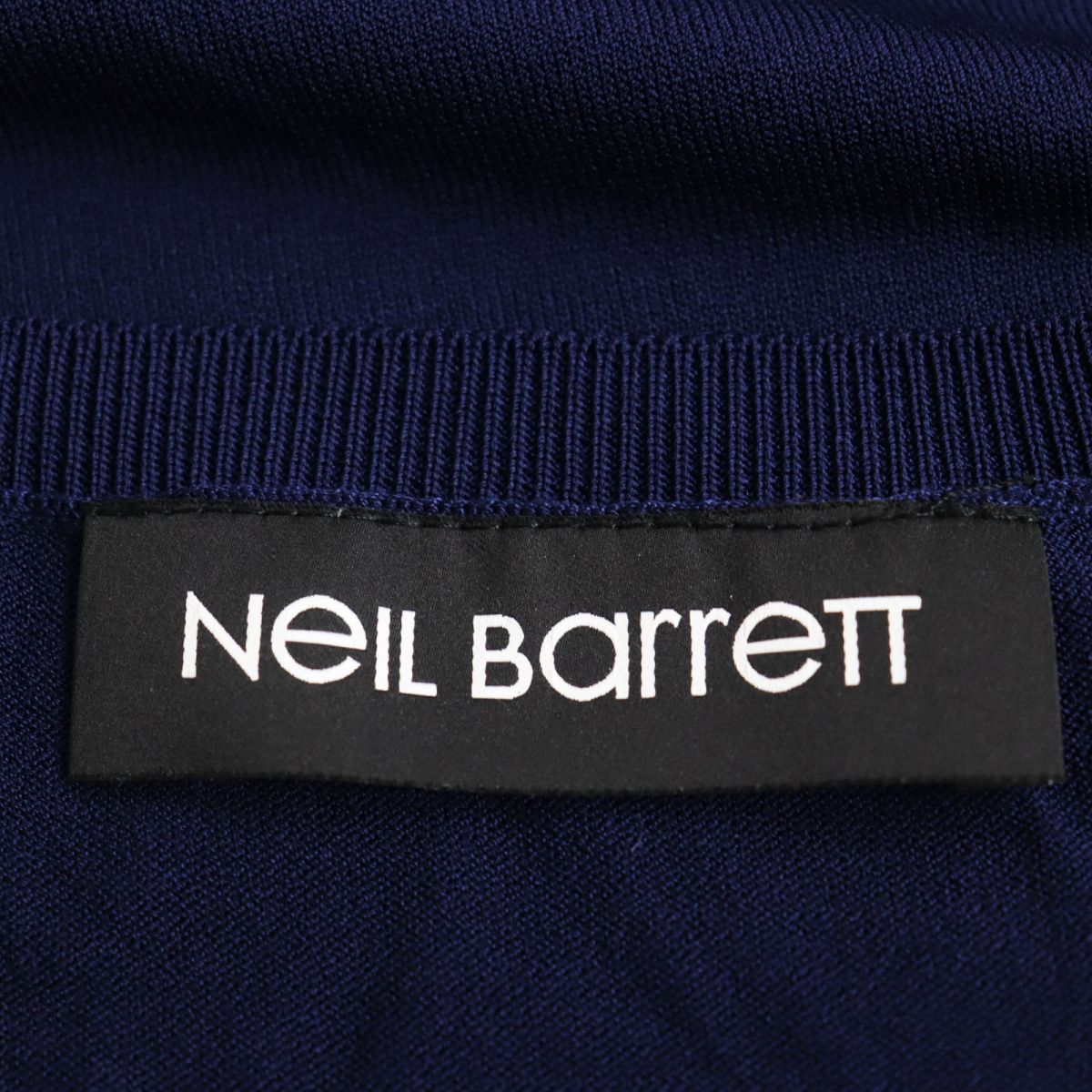 NEIL BARRETT Bicolor Slim Fit Pullover Sweater