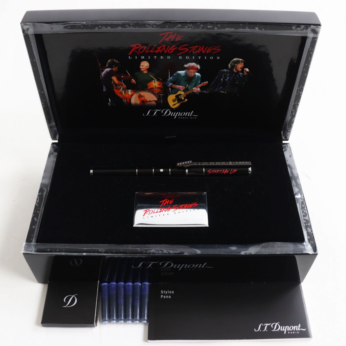 STDupont Rolling Stones 1962 Limited Edition 18K M Nib Fountain Pen