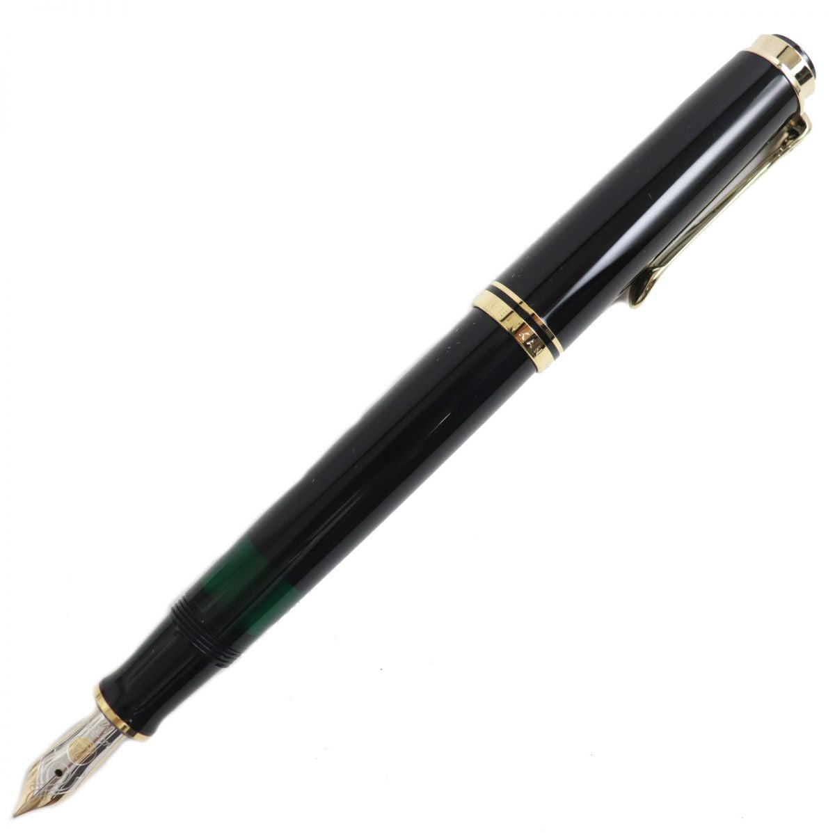 Pelikan Souveran M405 14C Nib Fountain Pen Black Gold