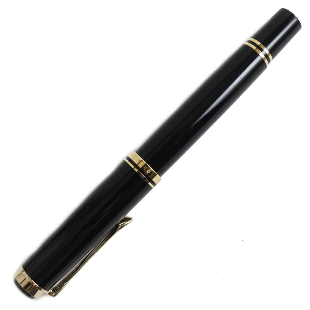 Pelikan Souveran M405 14C Nib Fountain Pen Black Gold