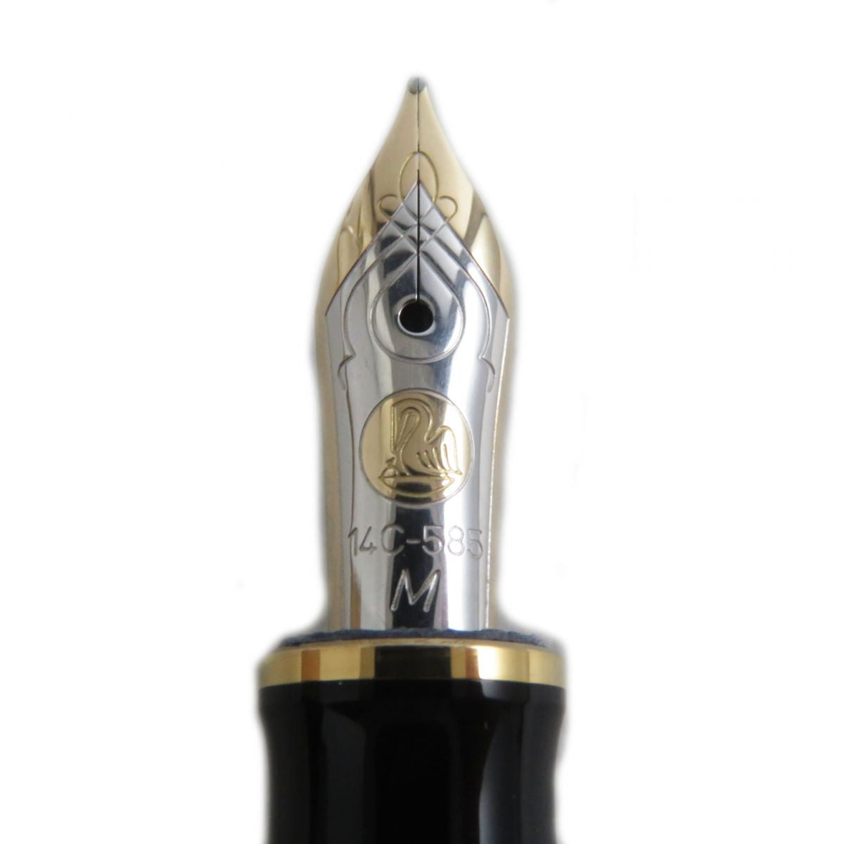 Pelikan Souveran M405 14C Nib Fountain Pen Black Gold