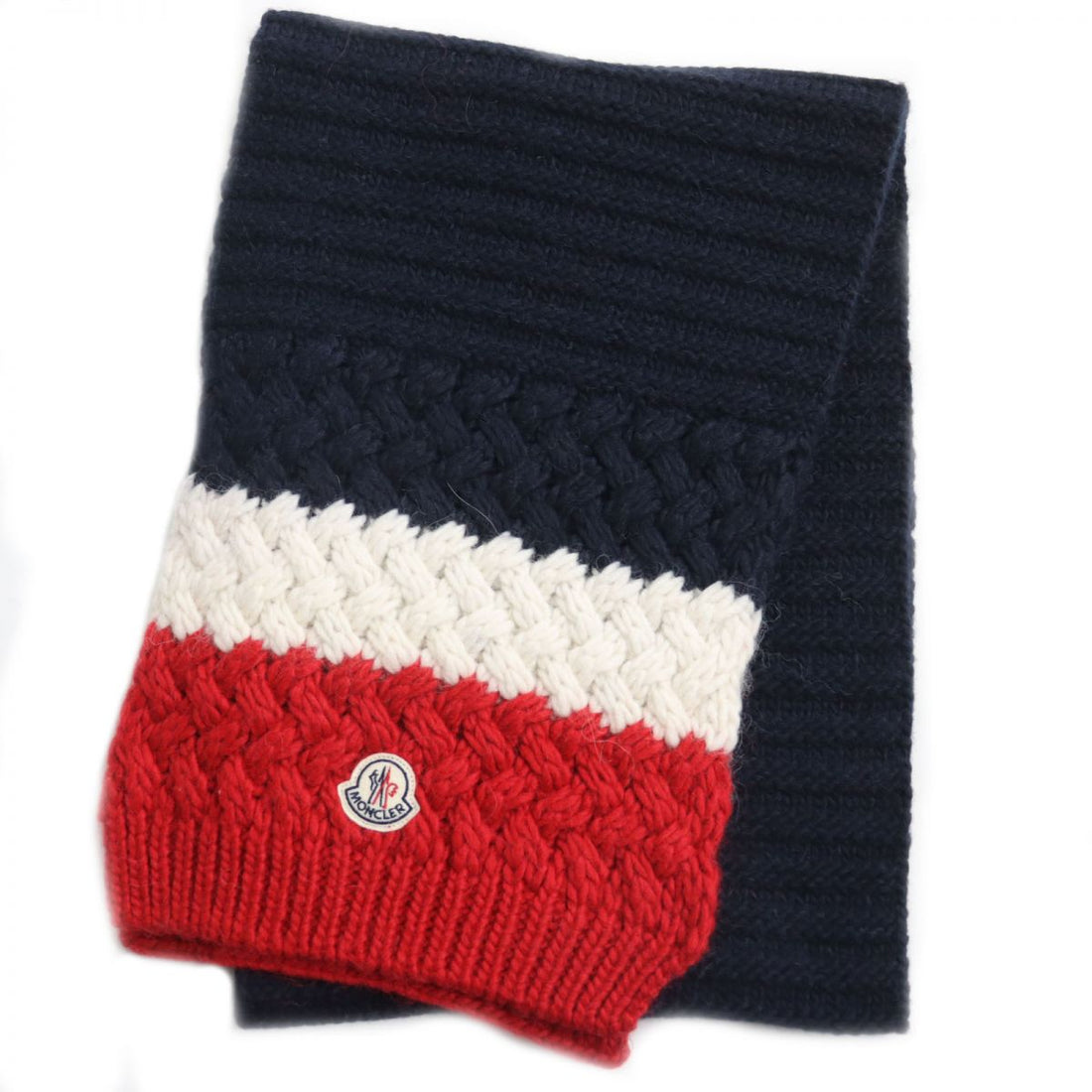 MONCLER SCIARPA Alpaca Blend Knitted Scarf