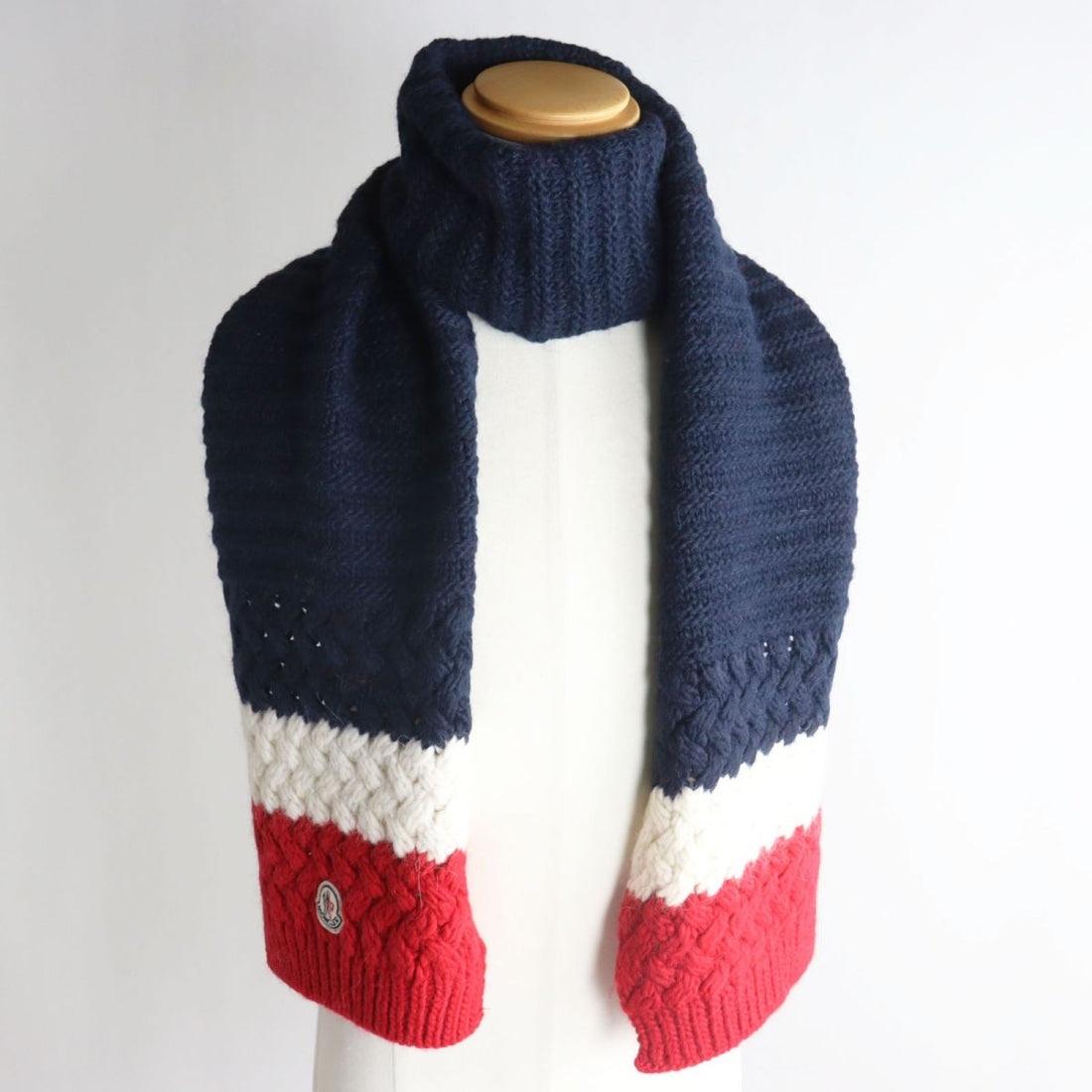 MONCLER SCIARPA Alpaca Blend Knitted Scarf