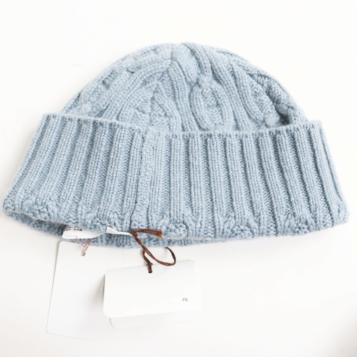 Hermes Cashmere Cable Knit Hat M