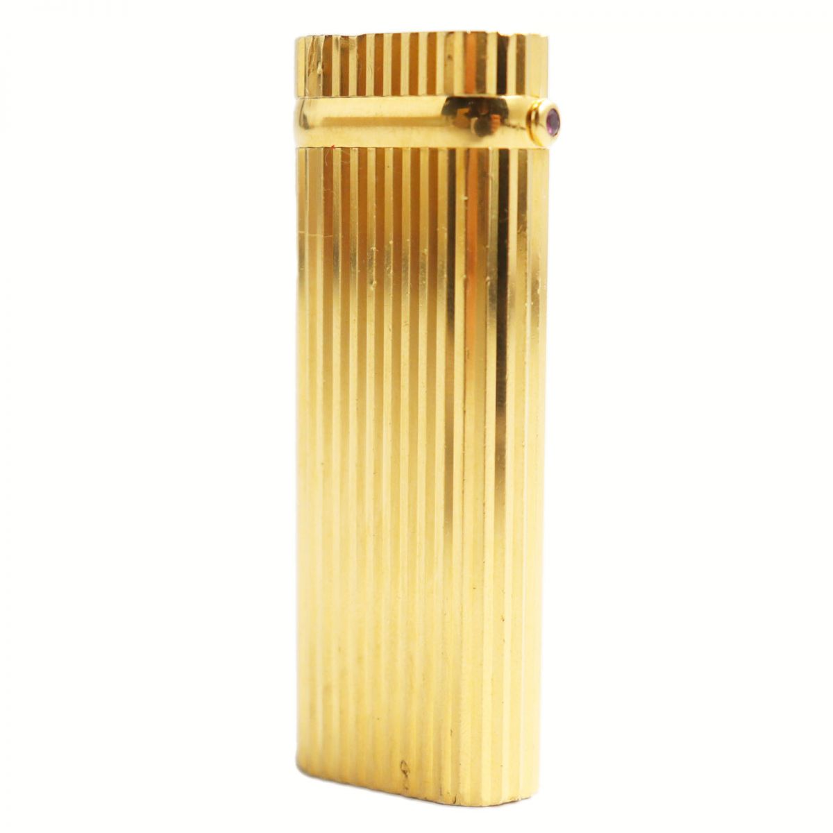 Cartier Gold Ruby Roller Gaslighter Swiss Made