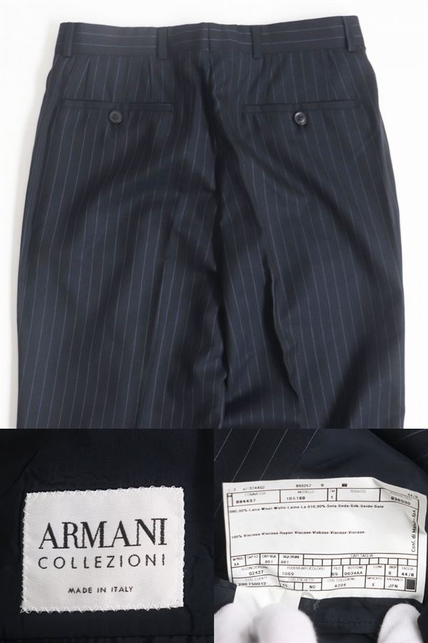 Armani Collezioni Silk Blend Suit, Size 44