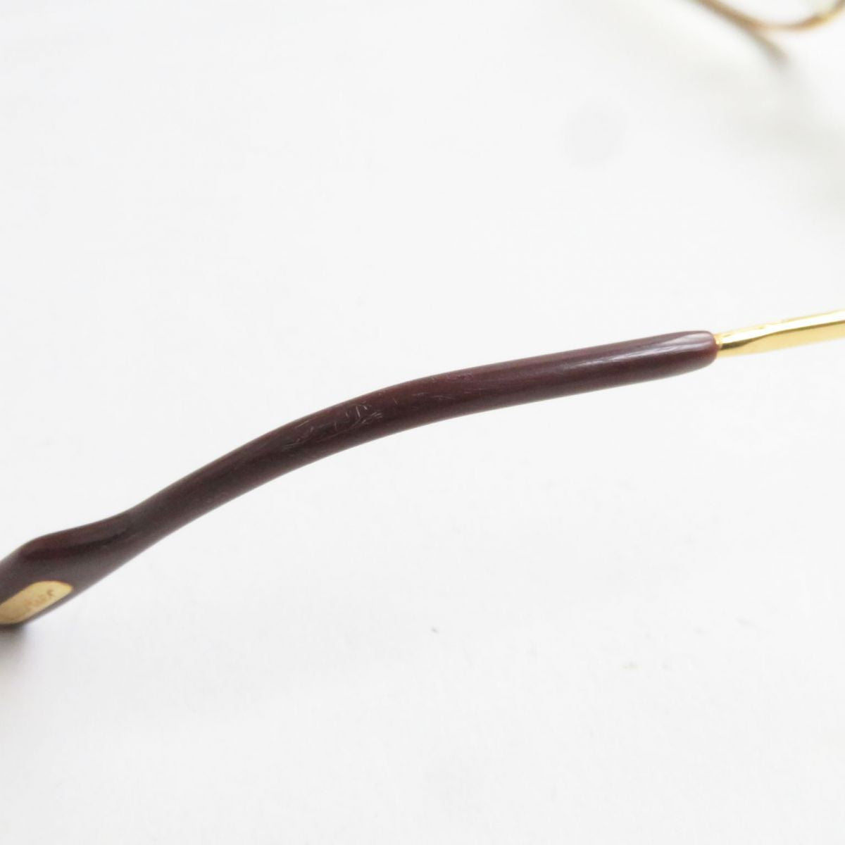 Cartier Maillon Panthere Glasses Gold Bordeaux