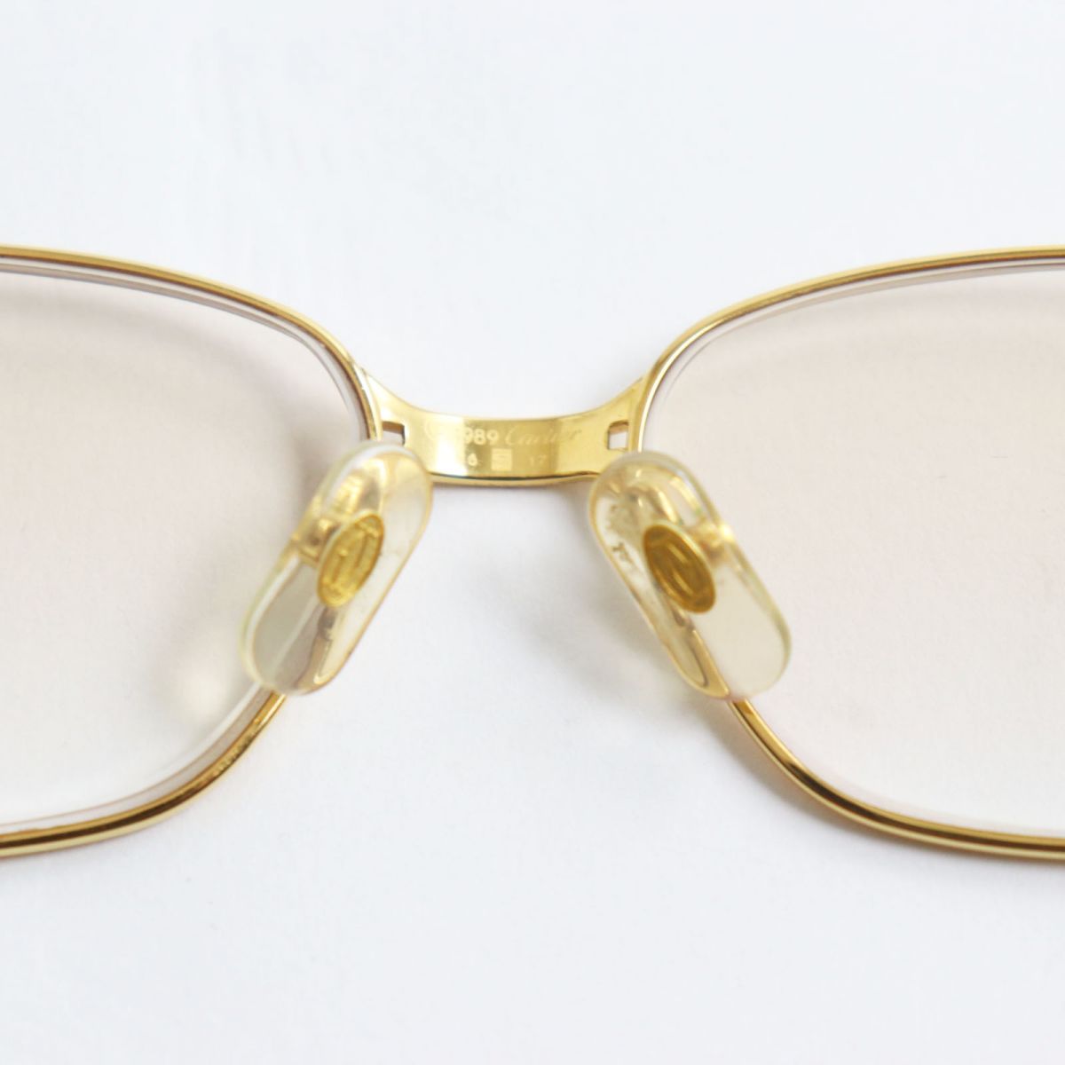 Cartier Maillon Panthere Glasses Gold Bordeaux