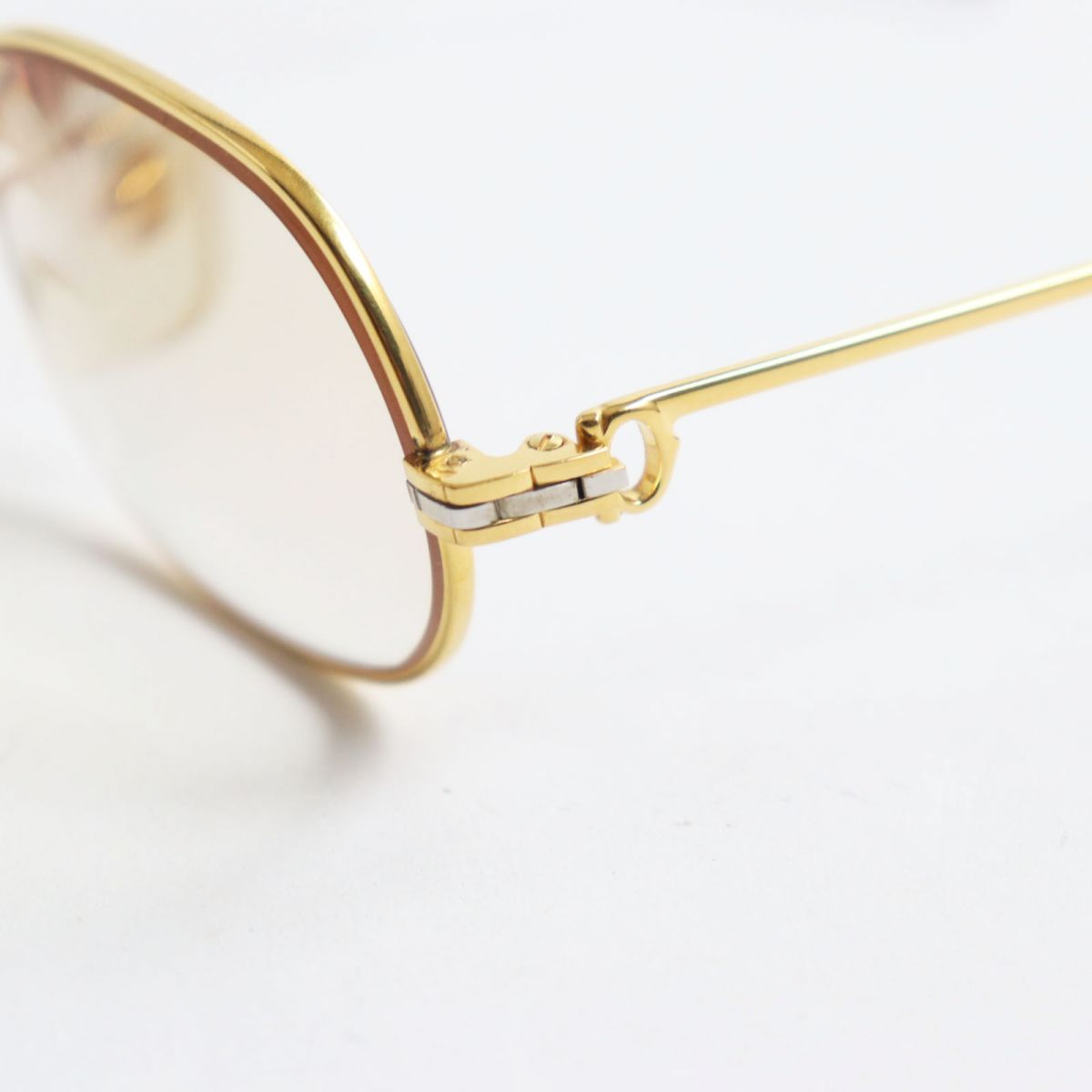 Cartier Maillon Panthere Glasses Gold Bordeaux