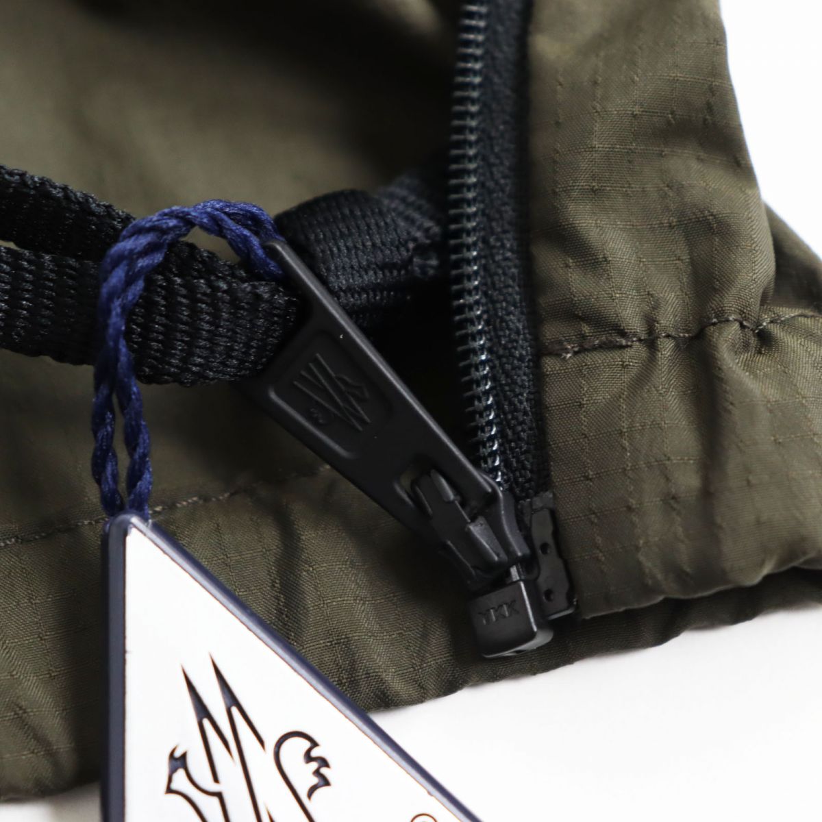 Moncler Genius Craig Green Nylon Zip Hoodie Khaki