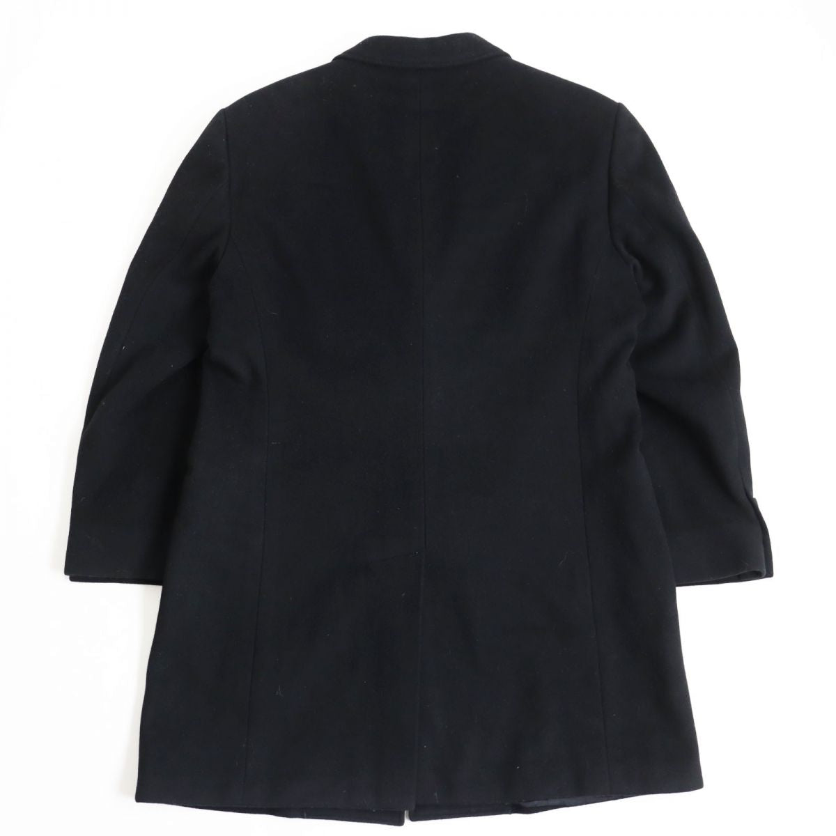 Armani Cashmere Blend Chester Coat Black 52