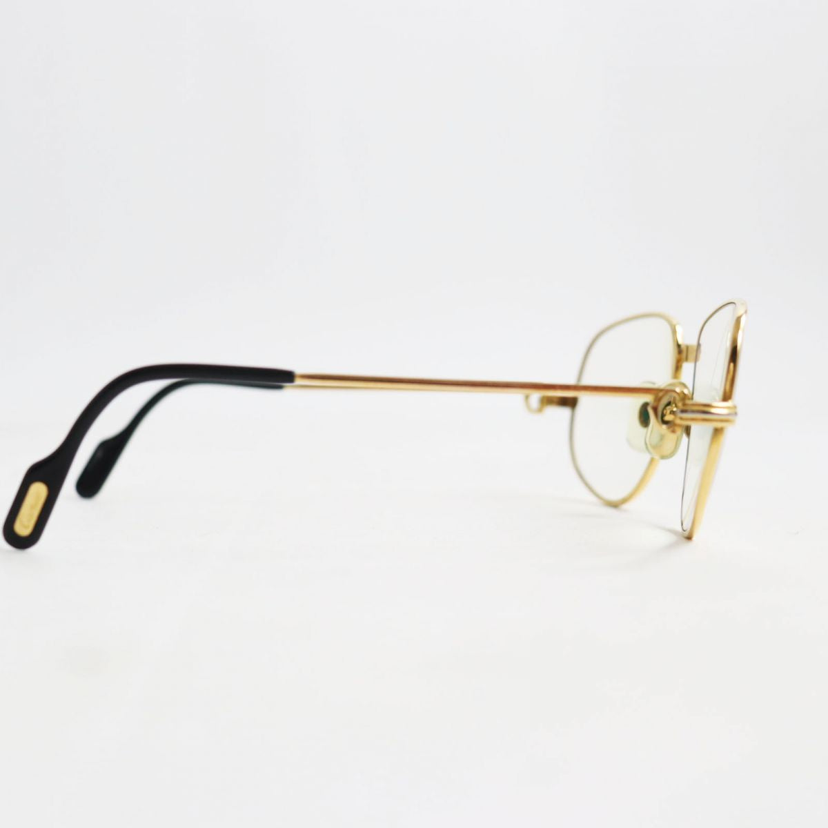 Cartier Trinity Prescription Glasses Black Gold Silver