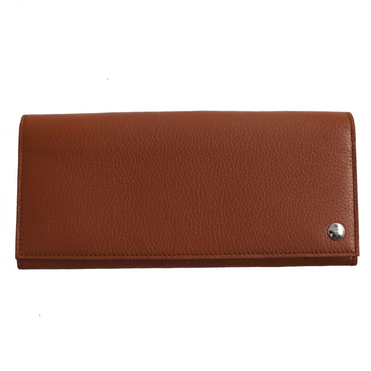 Dunhill Leather Bifold Long Wallet Light Brown