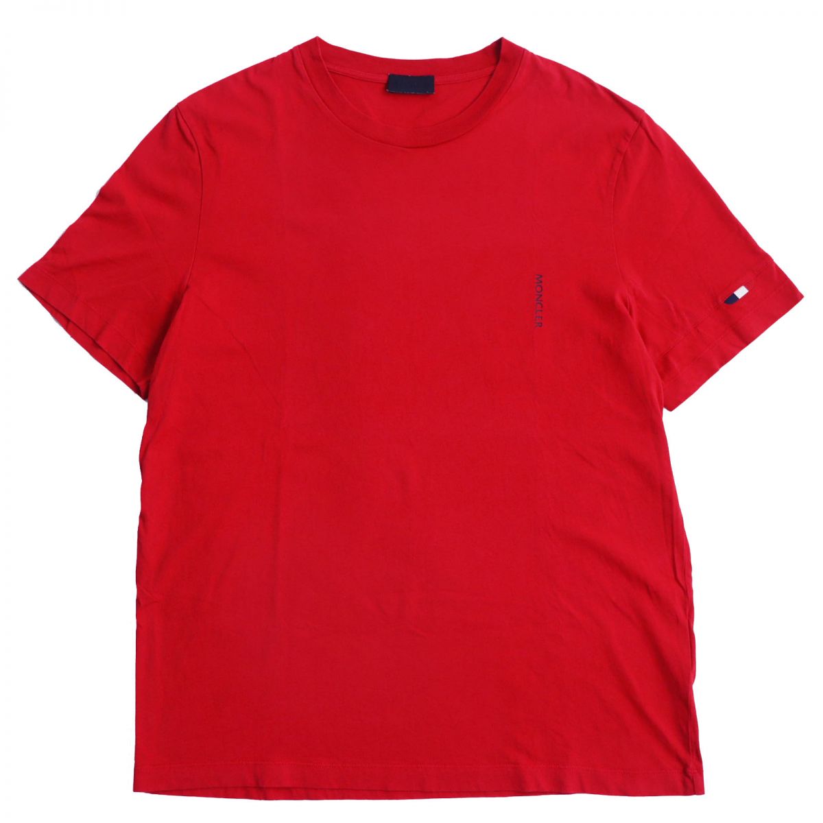 Moncler MAGRIA Tricolor T-Shirt Red M