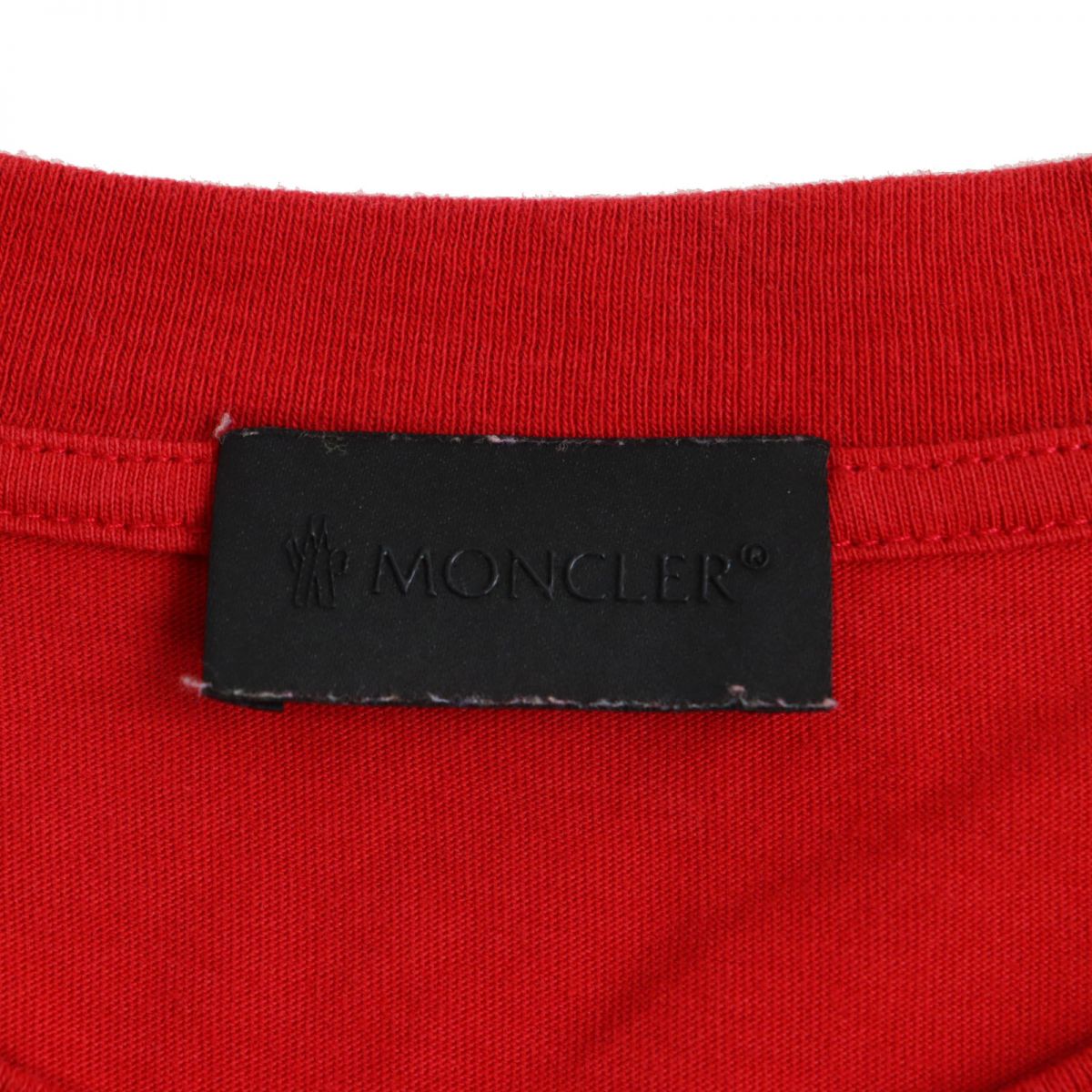 Moncler MAGRIA Tricolor T-Shirt Red M