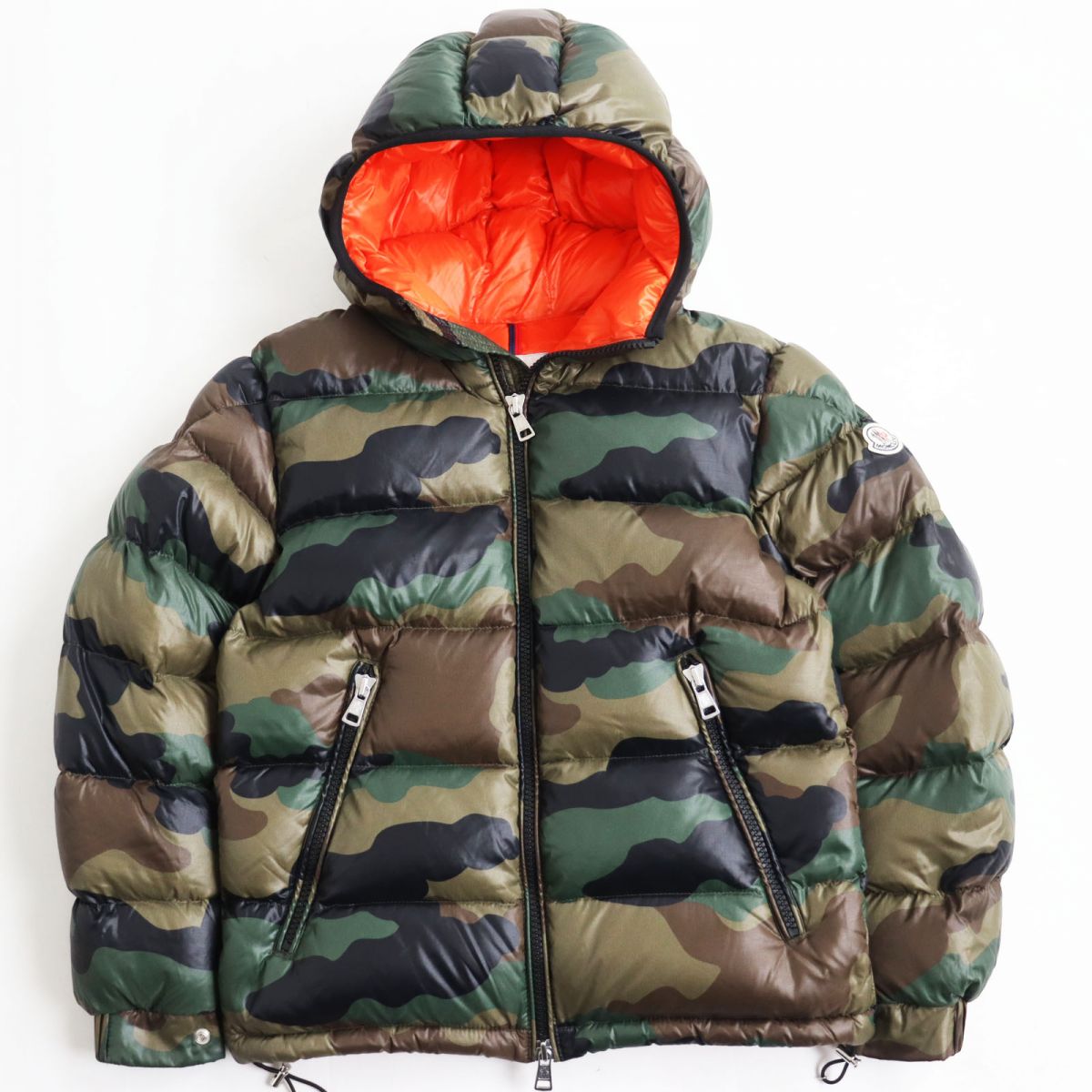 Moncler BLIER Camouflage Hooded Down Jacket