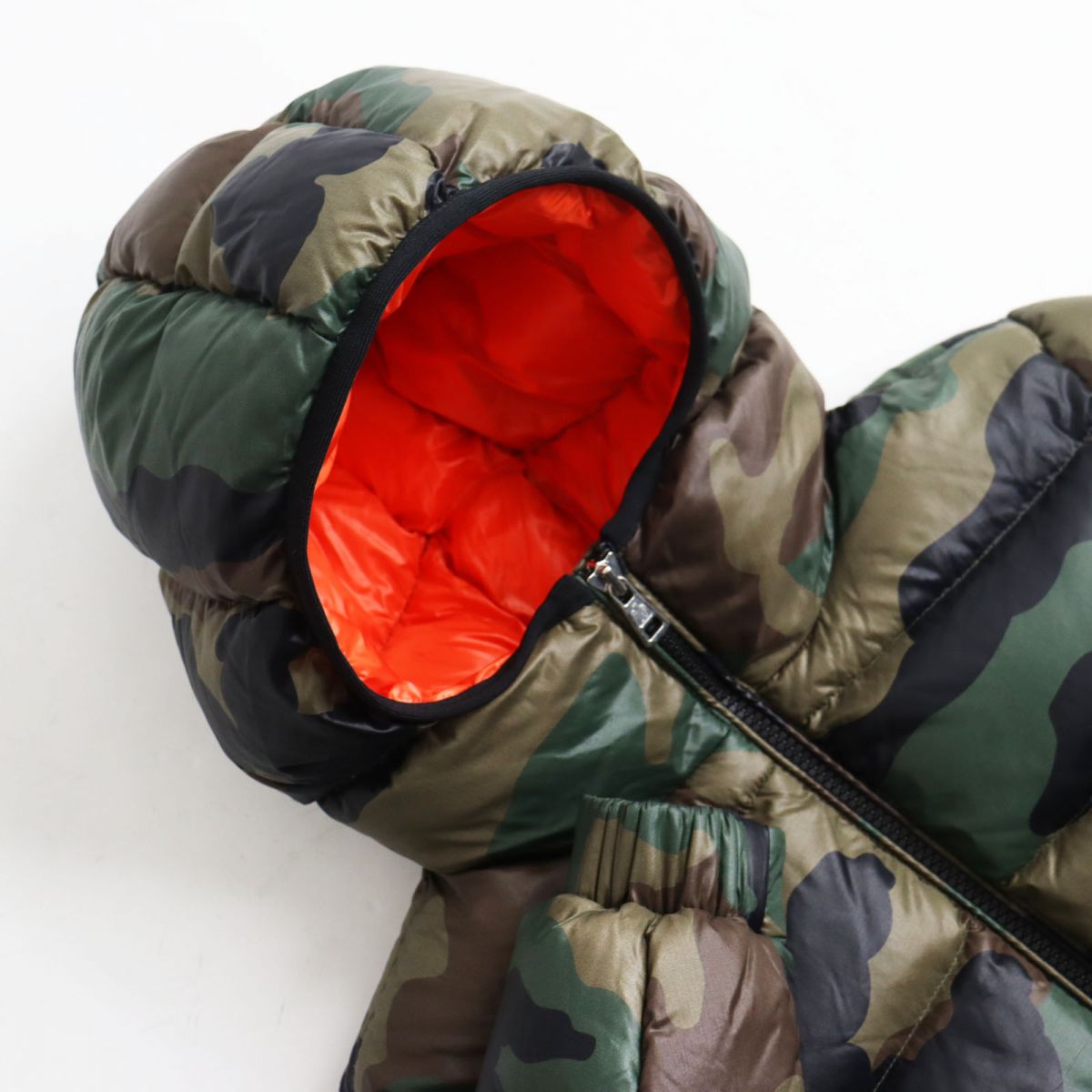 Moncler BLIER Camouflage Hooded Down Jacket