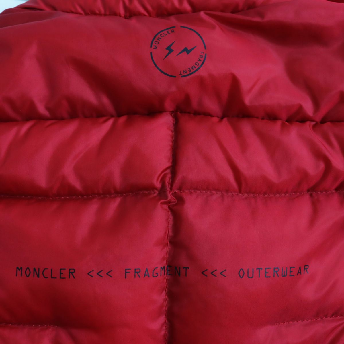 Moncler Genius HOTZ Light Down Jacket Red