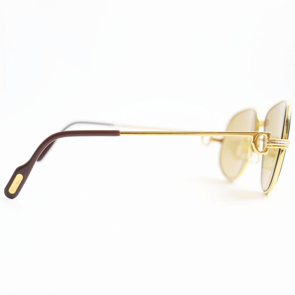 Cartier Trinity Sunglasses Gold Silver Bordeaux