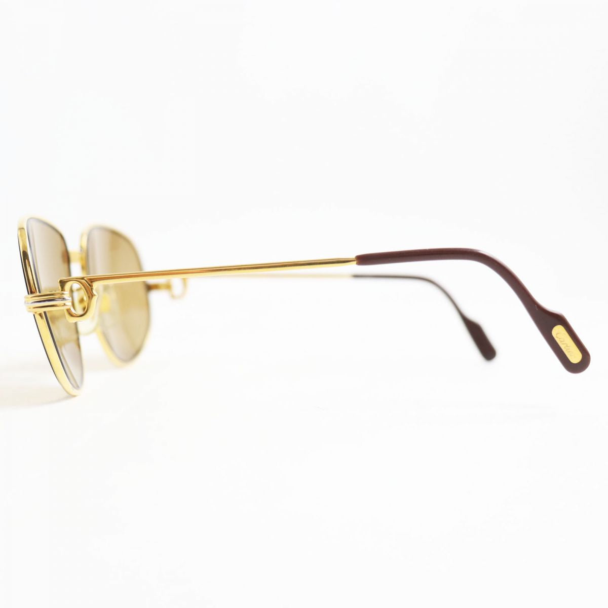 Cartier Trinity Sunglasses Gold Silver Bordeaux