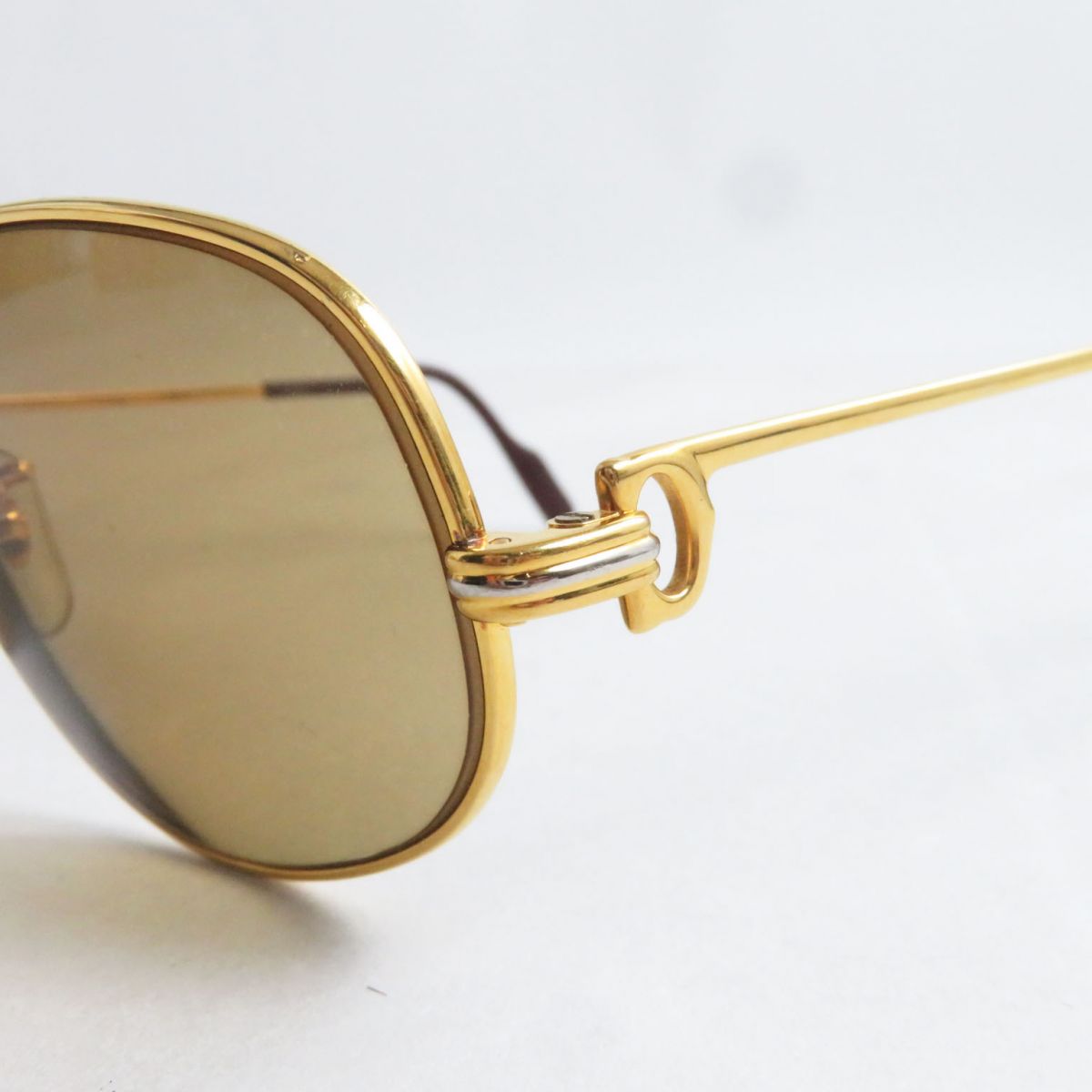 Cartier Trinity Sunglasses Gold Silver Bordeaux