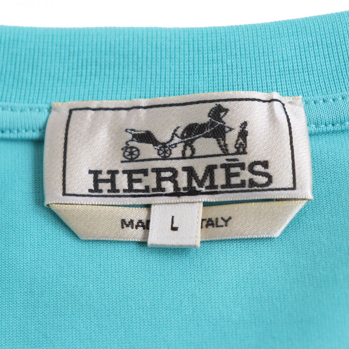 Hermes Piqures Sellier Stitch T-shirt L