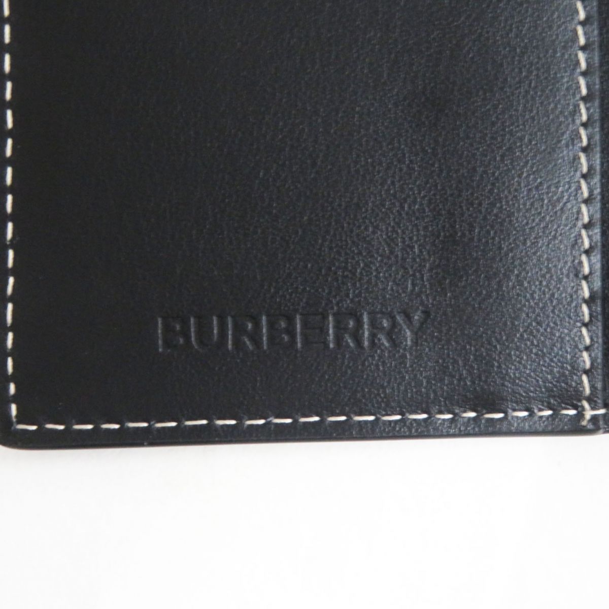 Burberry Leather Wallet Card Holder Brown