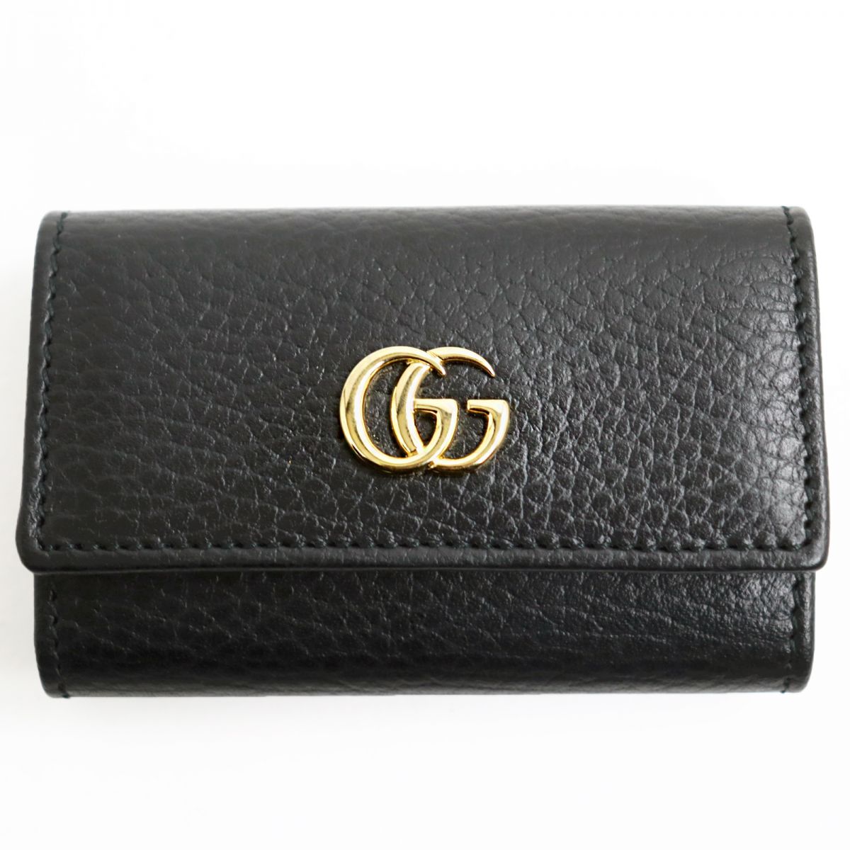 Gucci GG Marmont Leather Key Holder