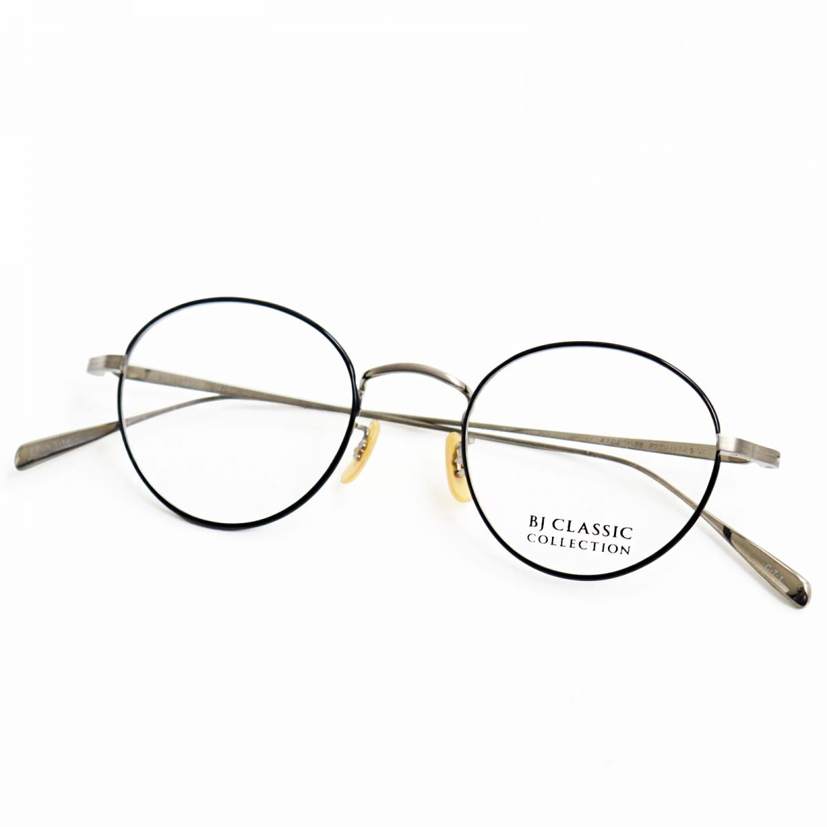 BJ Classic Collection Glasses PREM-114-S-NT Matte SilverxBlack