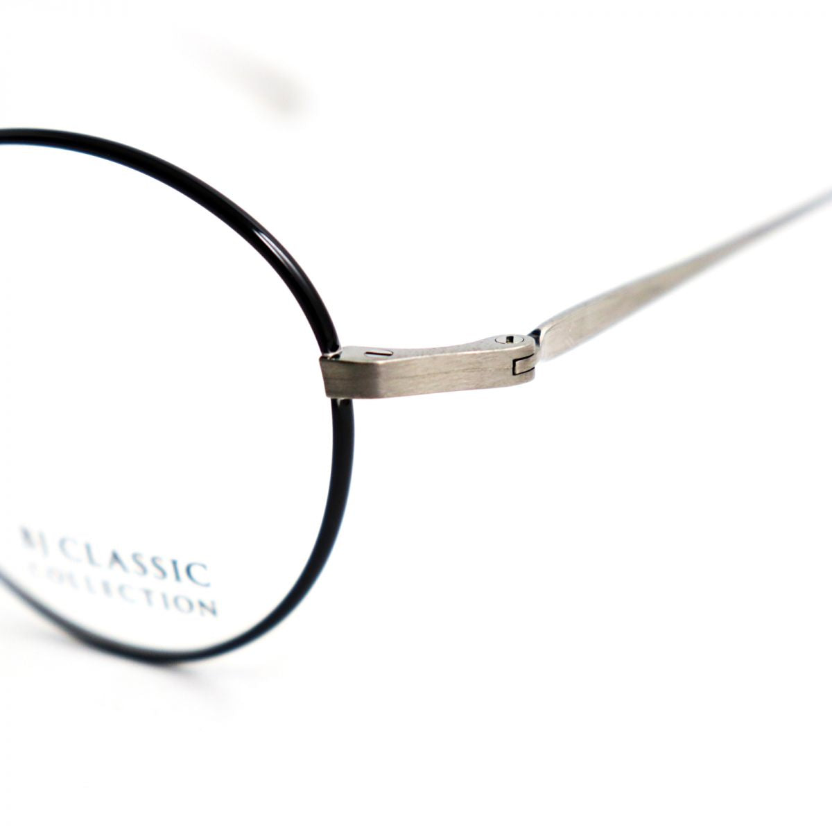 BJ Classic Collection Glasses PREM-114-S-NT Matte SilverxBlack