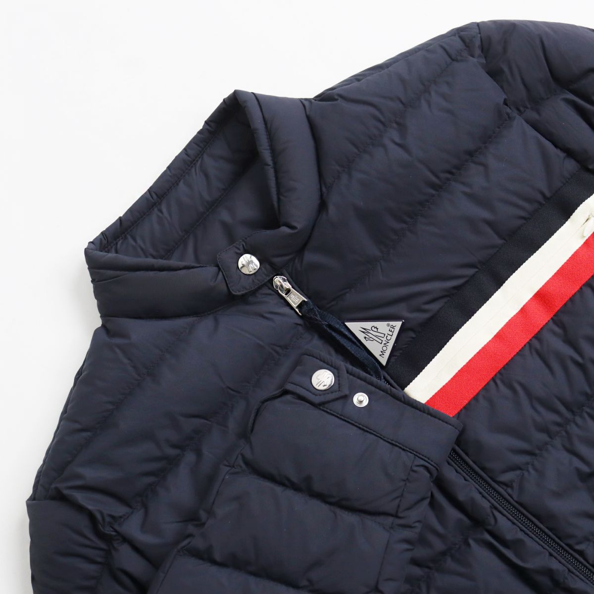 Moncler YERES Tricolor Light Down Jacket