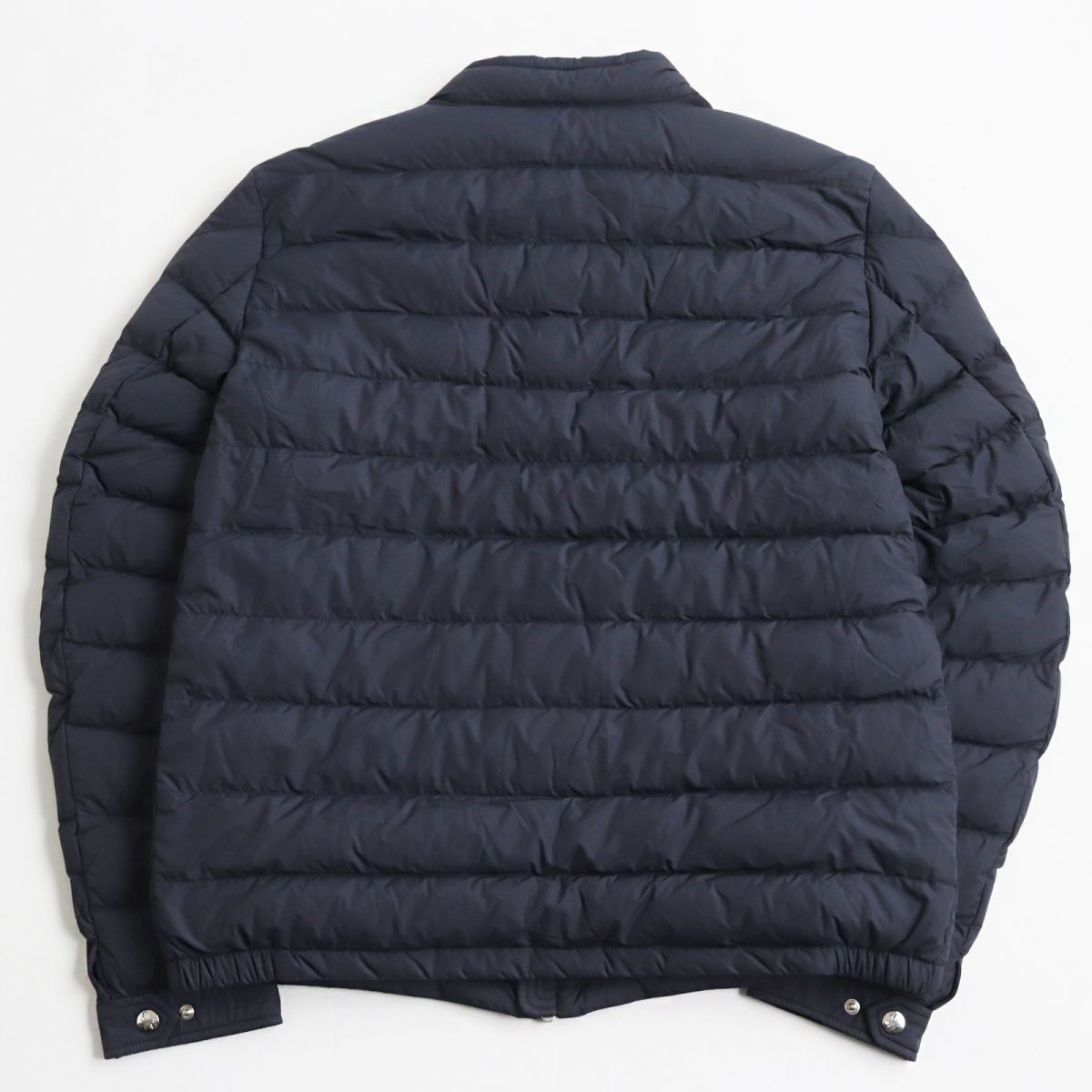 Moncler YERES Tricolor Light Down Jacket Navy