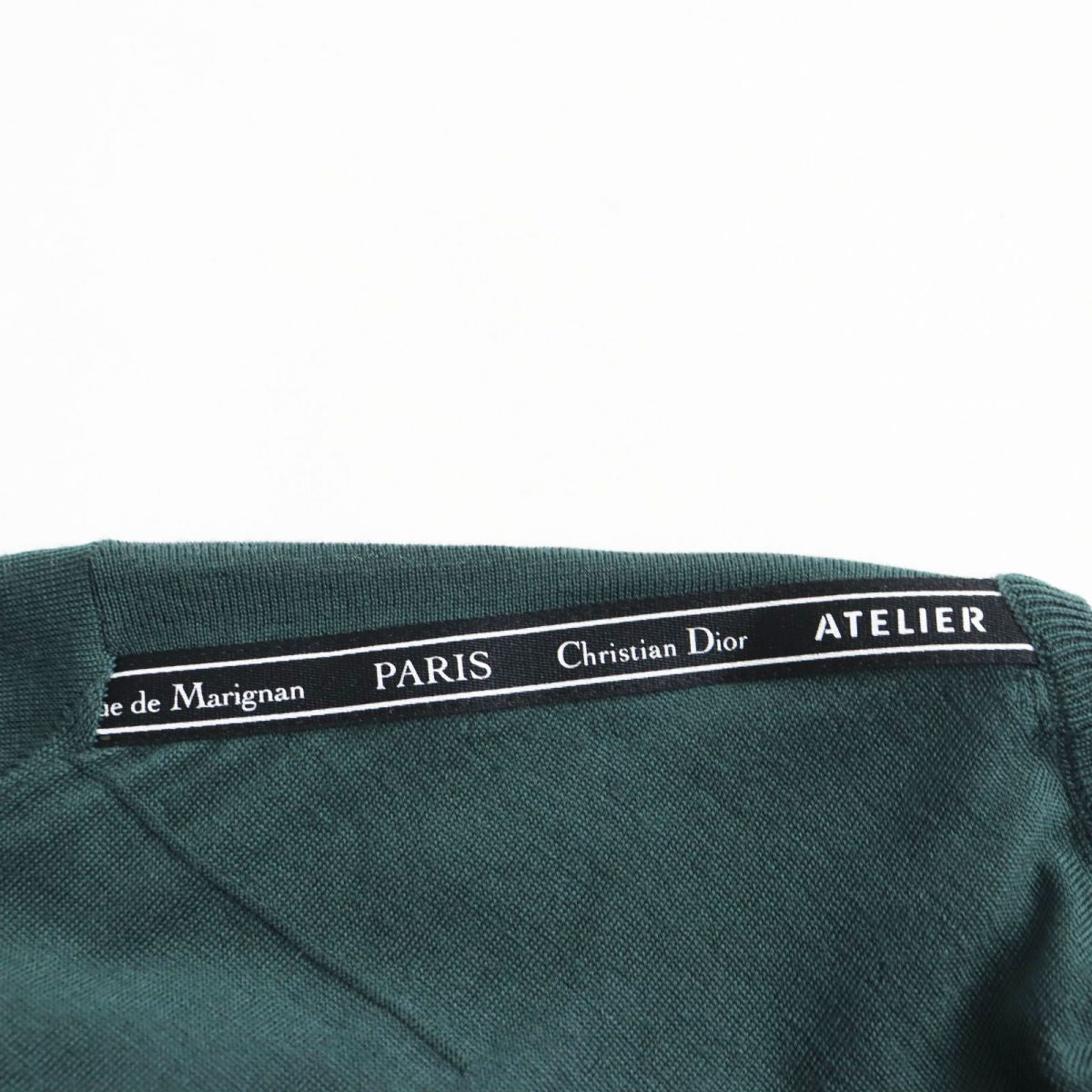 Dior Bee Embroidery Knit Sweater XXL Green